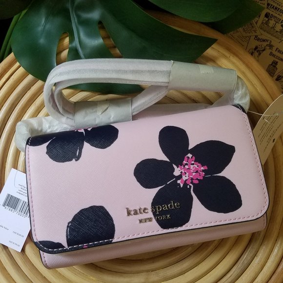 Small Flap Crossbody Kate Spade Grand Flora Pink - Picture 13 of 13